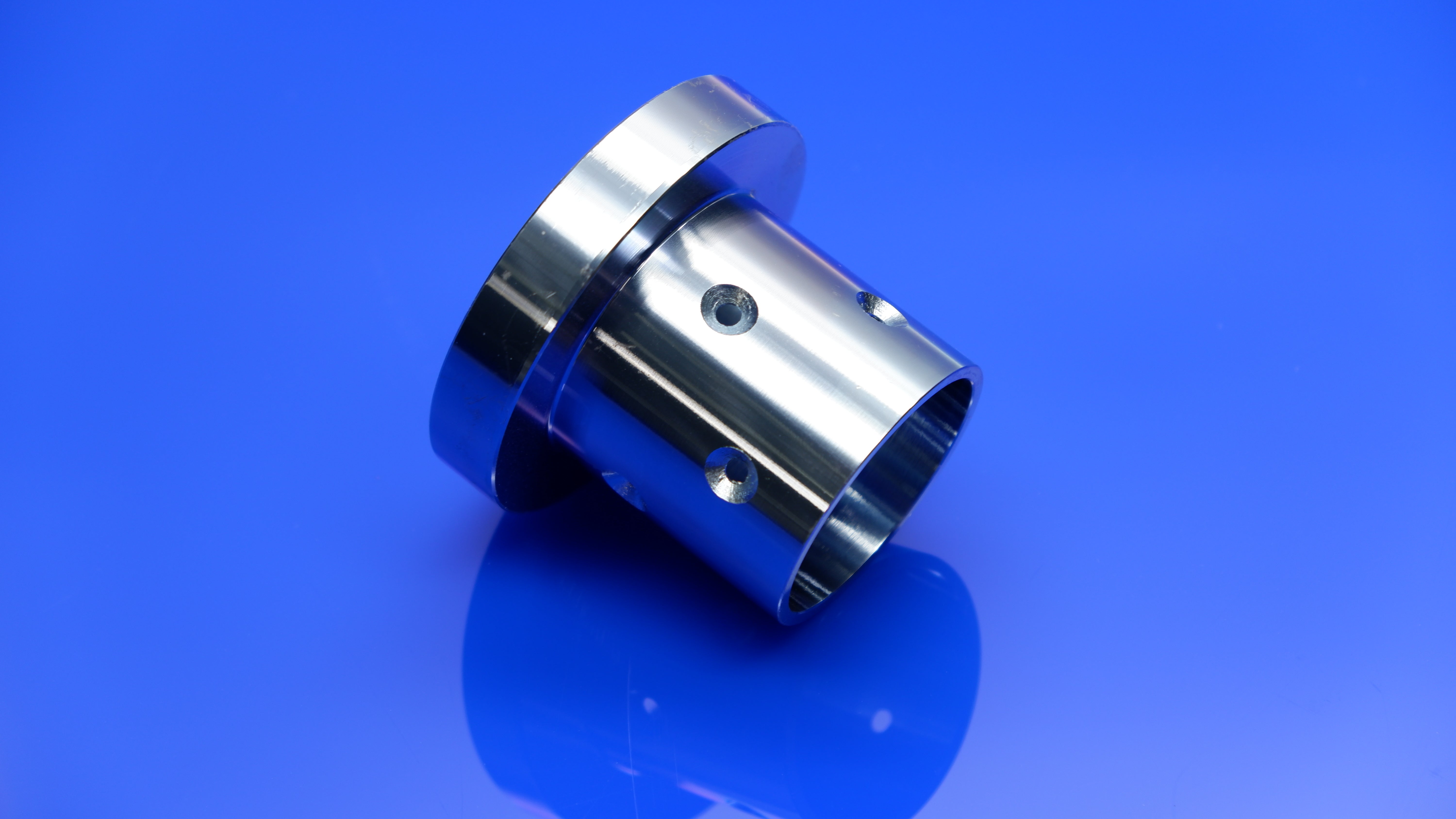 Schlauchbuchse mit 3" Flansch - Spray Tech Parts